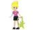 Polly Pocket LALECZKA POLLY + AKCESORIA # T1227