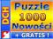 ! PUZZLE 1000 CASTORLAND 10 WZORY + PUZZLE GRATIS