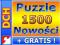 ! PUZZLE 1500 CASTORLAND 53 WZORY + PUZZLE GRATIS