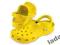 CAYMAN CROCS rozmiar 36 / 37 ( m4 / w6 ) yellow