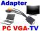 KM4 Adapter konwerter obrazu VGA S-video RCA cinch