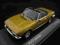 MINICHAMPS PEUGEOT 504 CABRIO 1974 GOLD MET. 1:43