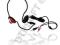 SŁUCHAWKI Z MIKROFONEM REGULACJA GŁOŚNOŚCI KM-