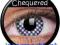 Kolorowe Soczewki Kontaktowe CRAZY - CHEQUERED