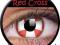 Kolorowe Soczewki Kontaktowe CRAZY - RED CROSS
