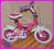 NATALIA rower 12" dla dziewczynki RÓŻOWY 405