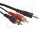 KABEL MINIJACK-2XRCA (CHINCH) M/M 7,5M