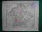 NIEMCY REFORMACJA WOJNA 30-LETNIA mapa z 1854 roku