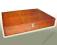 Pudełko drewniane  27,5x21x4,7, oranż
