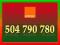 ______ 504 790 780 ______ Super Numer Orange F.Vat
