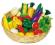 Koszyczek z warzywami i owocami