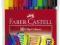 Flamastry Jumbo Faber-Castell 10 kolorów