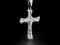 Krzyzyk z Chrystusem do lancuszka srebro 925