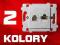 GNIAZADO RJ11 + RJ45 HBF CLARYS 2 KOLORY