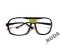Okulary zerówki electro new- czarne