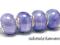 - Koralik MODUŁOWY CERAMIKA nowa 13mm- lawendowa