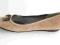 CALVIN KLEIN baleriny ircha beż z USA 38,5