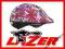 KASK DZIECIĘCY LAZER MAX KWIATKI RÓŻ 49-56 cm