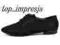 Balerinki JAZZÓWKI oxfordki 123-1 a51 black 38