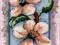 Obraz - haft krzyżykowy *Gałązka magnolii*