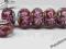 KORALIK MODUŁOWY LAMPWORK BEANSOLETKA LOGO925 N170
