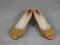 Balerinki EXTRA camel eleganckie F&S roz 37