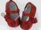 NEXT ... CZERWONE BALERINKI *NOWE* 6-12 mcy