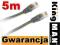 KABEL SIECIOWY PROSTY UTP RJ45 CAT.5E 5m JAKOŚĆ
