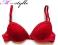 INTIMISSIMI TEZENIS CZERWONY STANIK PUSH-UP 65 A