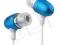 SŁUCHAWKI DOUSZNE TDK VT-18/BLUE