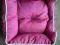 Legowisko-Exclusive, Róż, Roz.50x40x25h
