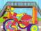 puzzle DREWNIANE 9 EL układanka ROWER WYPRZEDAŻ