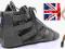 SANDAŁY BUTY ZAMEK RZYMIANKI 1050 GREY ZAMSZ 36