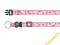 TRIXIE DLA PSA MODERN OBROŻA ROSE 22-35CM 17078