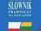 Polsko-litewski słownik prawniczy dla policjantow