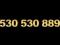 ZŁOTY NUMER_______ 530 530 889 ______FIRMA FV23%