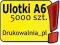 ULOTKI A6 5000 szt - Dwustronne - ULOTKA A6