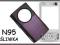 Obudowa NOKIA N95 ŚLIWKA klawiatura komplet Purple