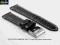 PASEK DO ZEGARKA 20 mm DILOY 363.20.1 CZARNY