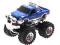 Auto zdalnie sterowane terenowe Monster truck 1/58