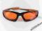 Sportowe okulary przeciwsłoneczne SIFAM, pomarańcz