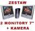 VIDEOFON wideodomofon TANI ZESTAW 2 monitory kolor