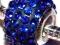 koralik modułowy Swarovski niebieski 1 szt
