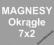 MAGNES NEODYMOWY MAGNESY NEODYMOWE 7x2 7/2 100 szt