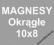 MAGNES NEODYMOWY MAGNESY NEODYMOWE 10x8 10/8 20szt