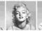 Marilyn Monroe (tryptyk) - plakat 91,5x30,5cm