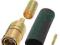 Wtyk męski SMB prosty zaciskany / 5351