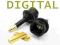 Adapter optyczny DIGITAL JACK 3,5 - TOSLINK GOLD