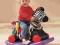 LITTLE TIKES ZEBRA NA BIEGUNACH
