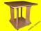 BAREK KWADRATOWY STOLIK NA KÓŁKACH ZMONTOWANY !!!!